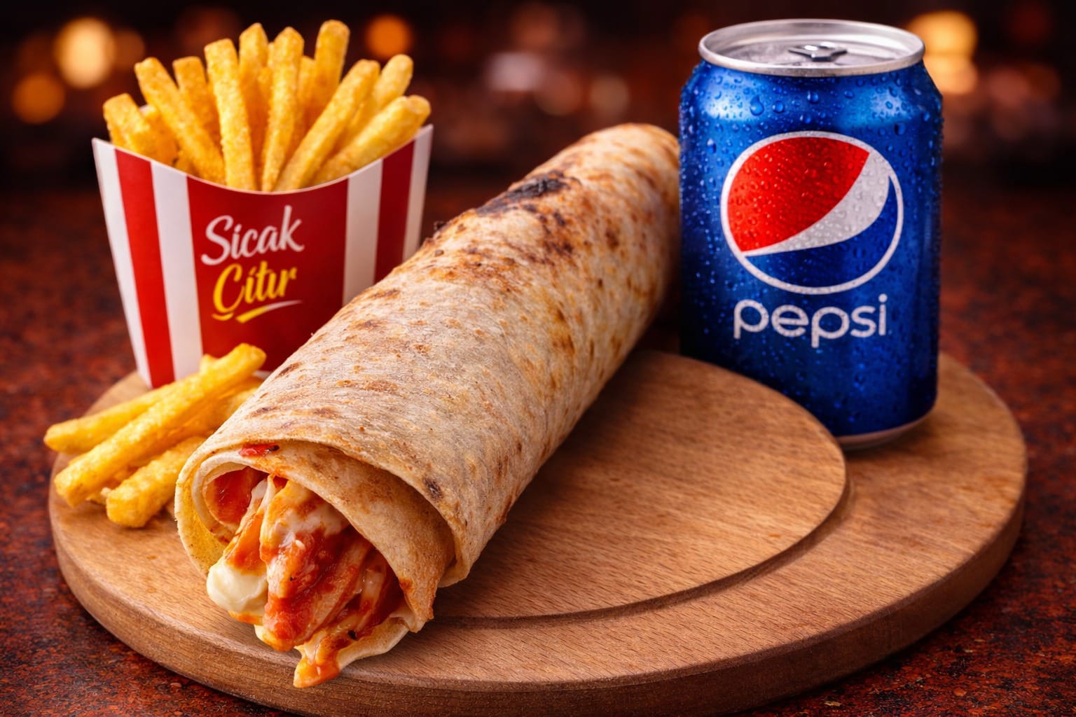 Zurna 150GR + Cips + Kola